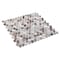 Andova Tiles SAMPLE Orb 075 x 075 Metal Penny Round Mosaic Tile SAM-ANDORB251 - alternate 5